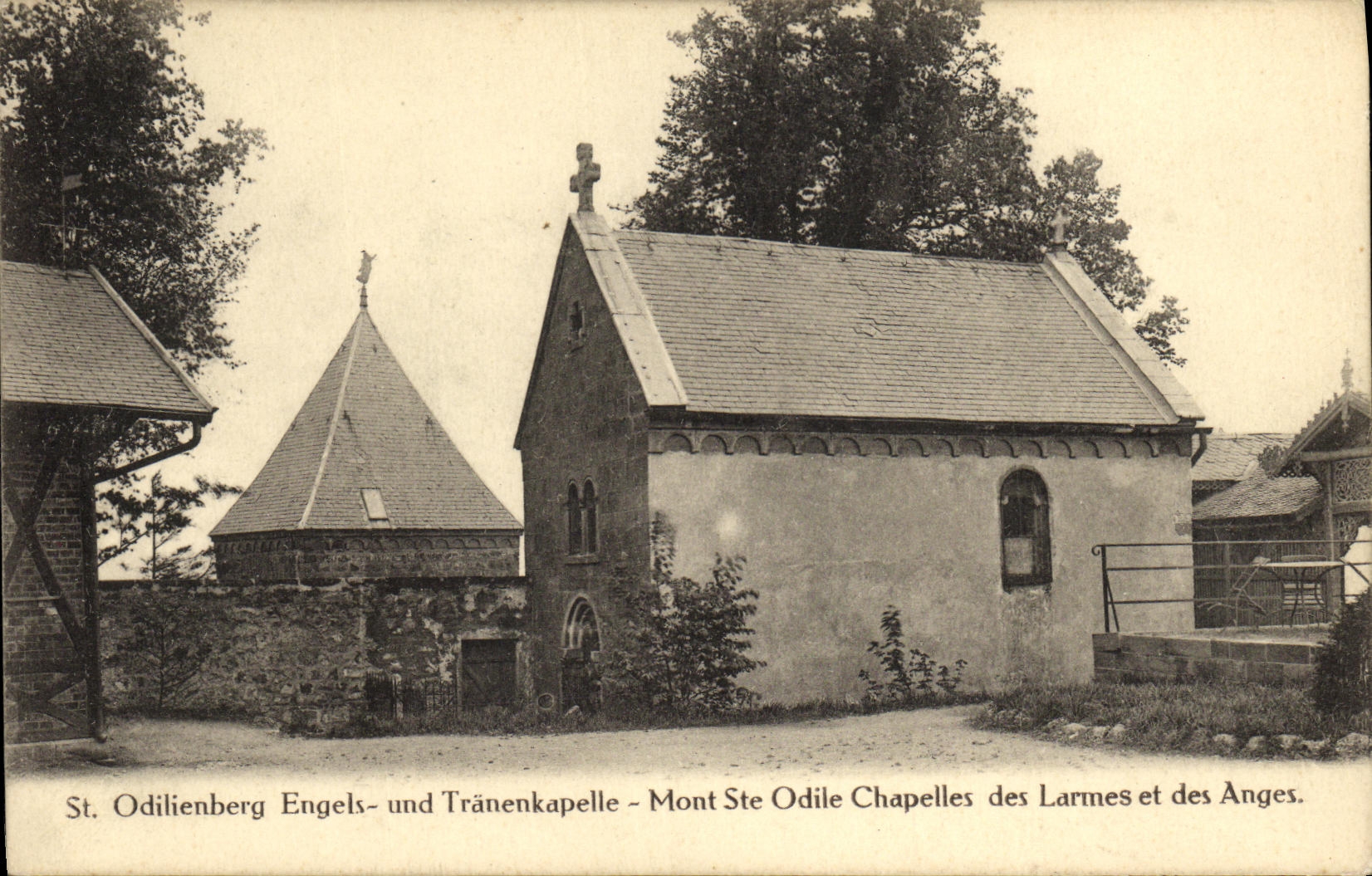 CPA Mont Ste Odile Chapelles des Larmes de Anges