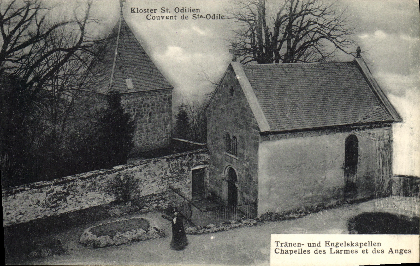 Kloster St. Odilien — Chapelles des Larmes et des Anges — Kistler's Photo-Atelier