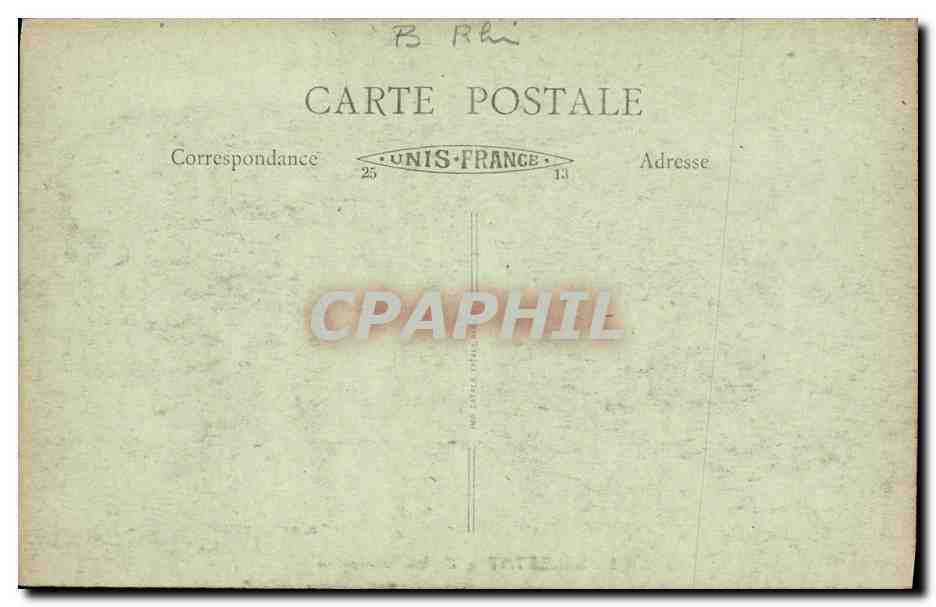 CPA Selestat Eglise Sainte Foi — Back