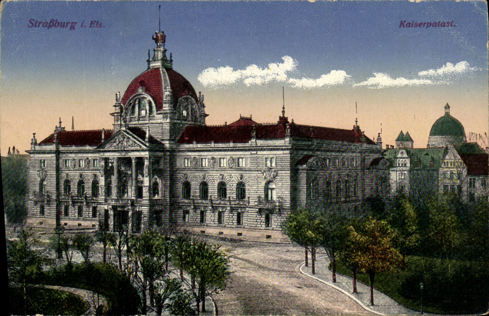 CPA Strasbourg Kaiserpalazt