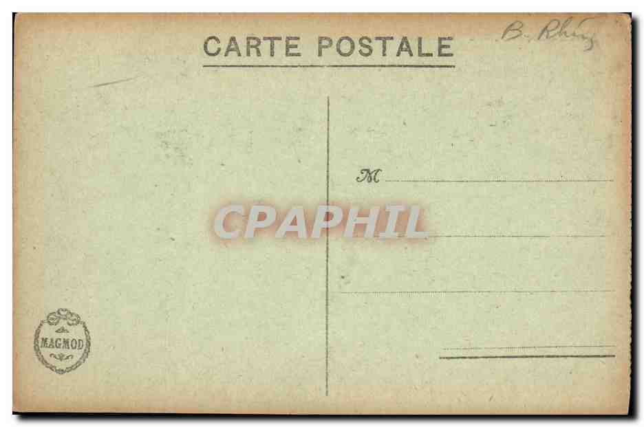 CPA Cathedrale Le Nid de Cigognes — Rückseite
