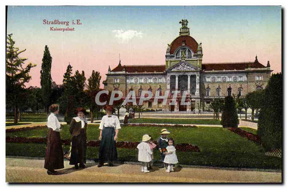 CPA Strasbourg i E Kaiserpalast