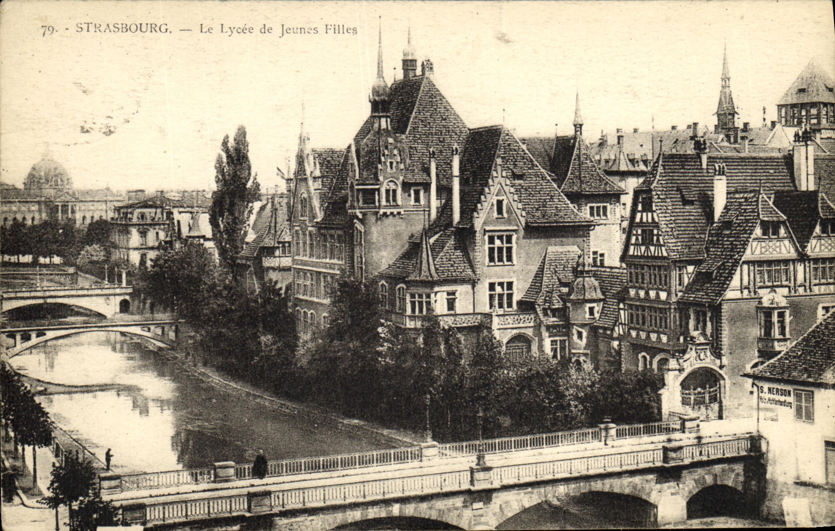 Strasbourg — Le Lycée de Jeunes Filles — S. NERSON