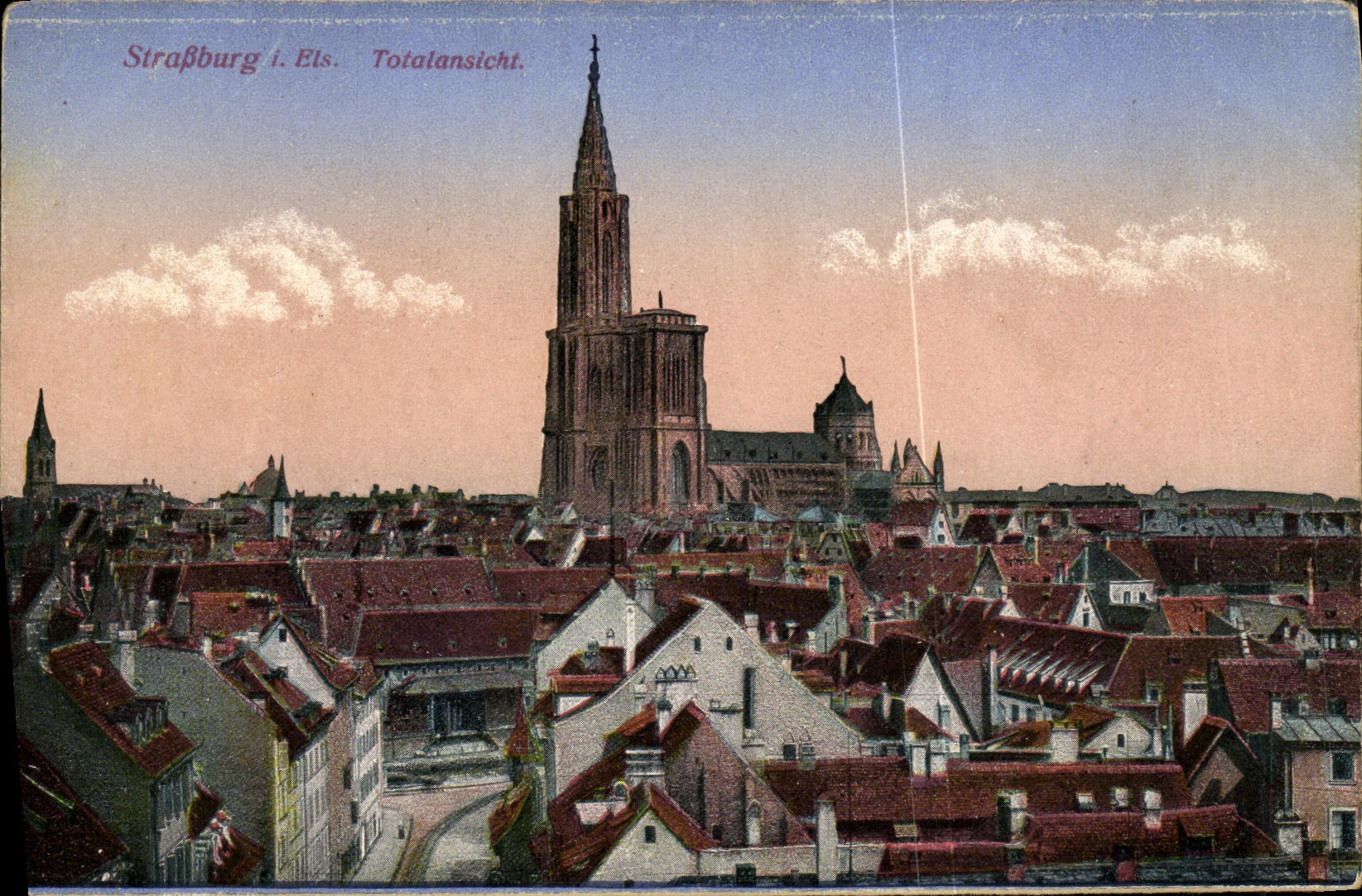 CPA Strasbourg i Ets Totalansicht