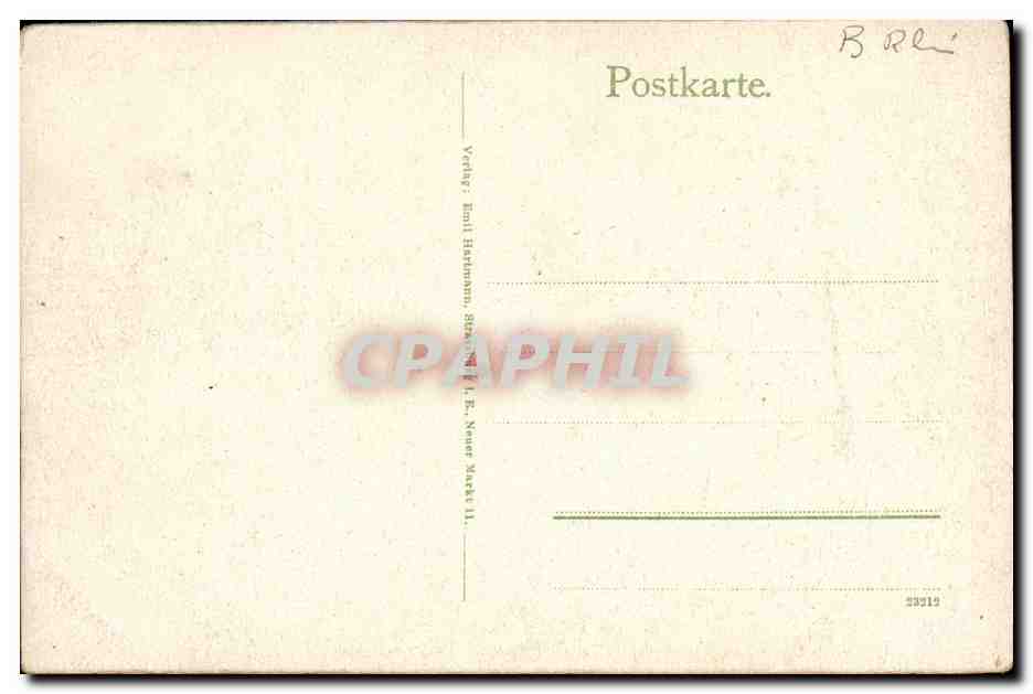 CPA Strasbourg i Ets Totalansicht — Verso