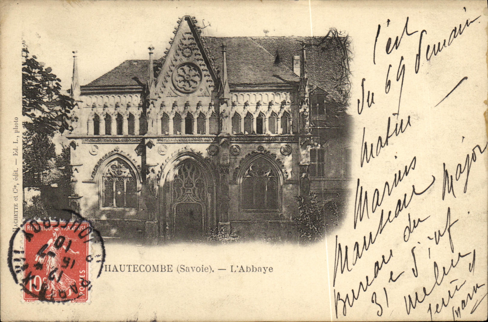 CPA Hautecombe L Abbaye