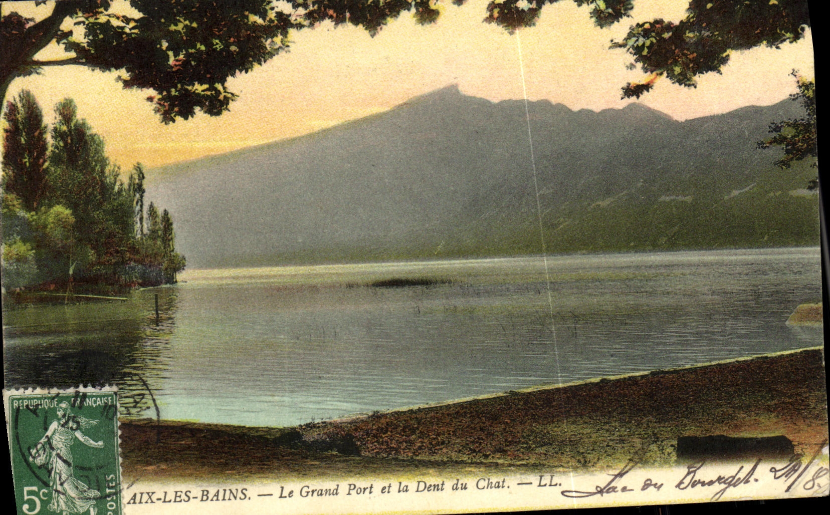 Aix-les-Bains — Le Grand Port et la Dent du Chat — LL