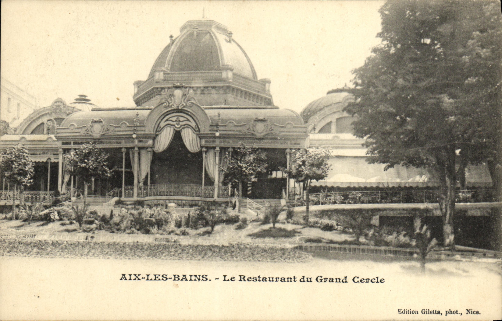 CPA Aix Les Bains Le Restaurant du Grand Cercle