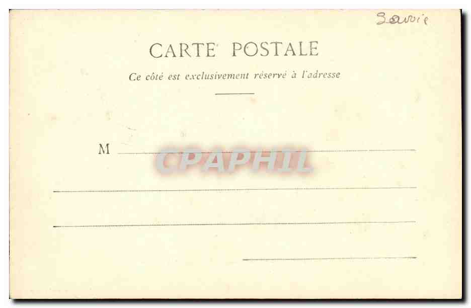 CPA Aix Les Bains Le Restaurant du Grand Cercle — Verso