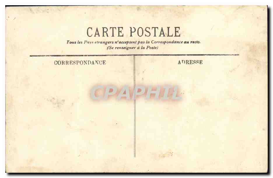 CPA Aix Les Bains Col et Dent du Chat Petit port — Verso