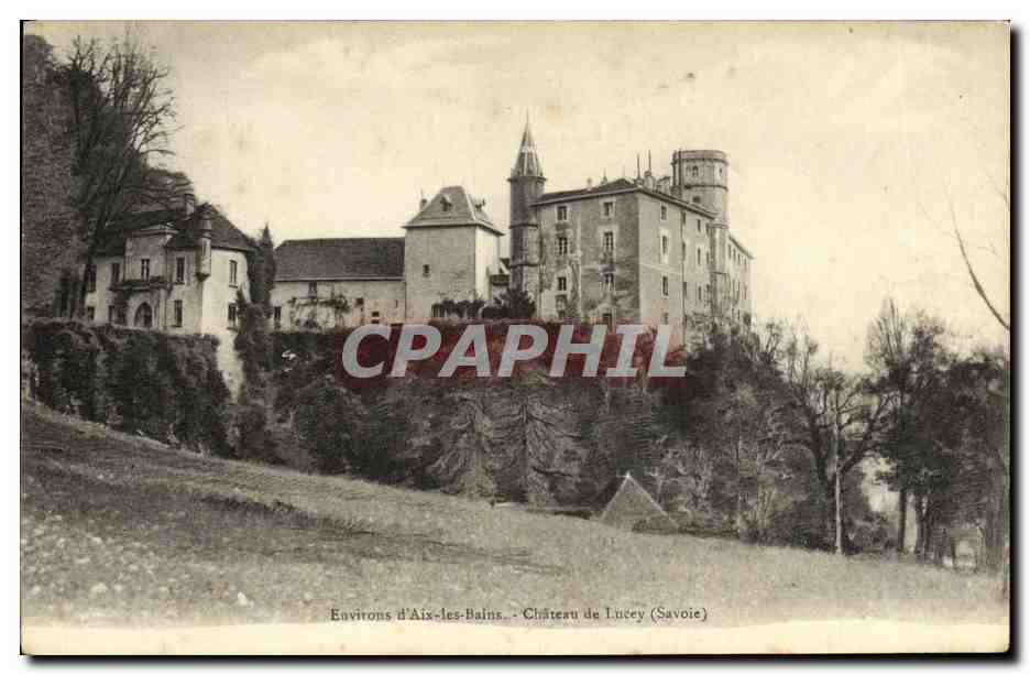 CPA Environs de Aix Les Bains Chateau de Lucey