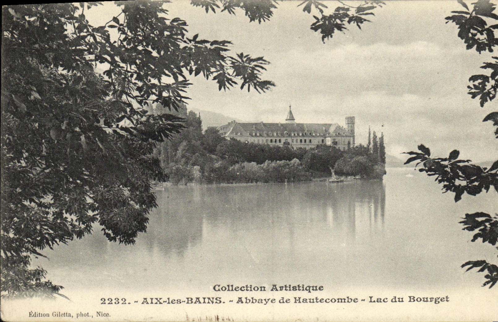 Abbaye de Hautecombe — Lac du Bourget — Édition Gilelta, Nice, n°2232