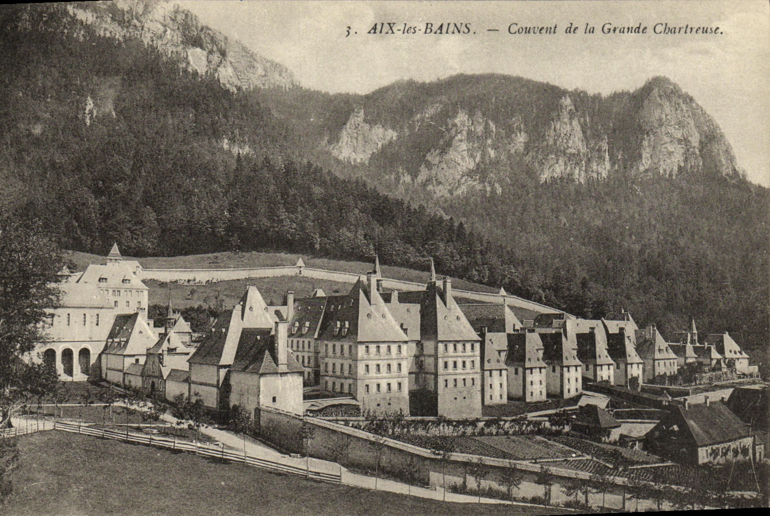 CPA Aix Les Bains Couvent de la grande Chartreuse