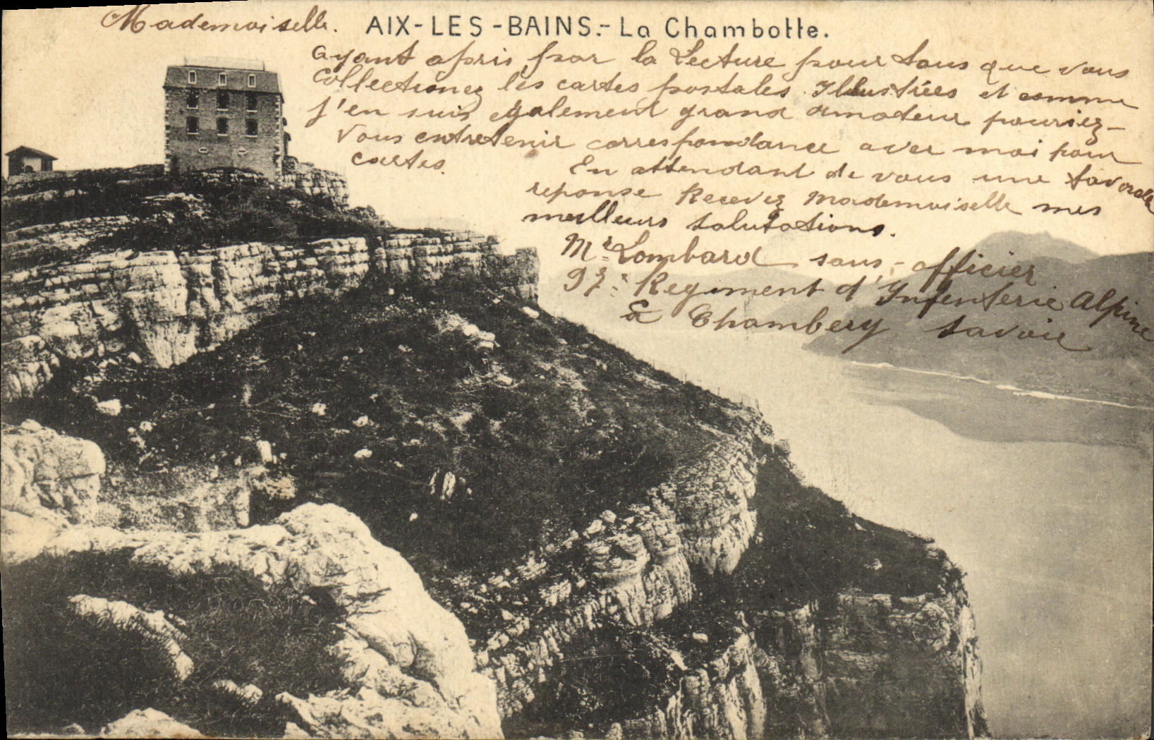 CPA Aix Les Bains La Chambotte