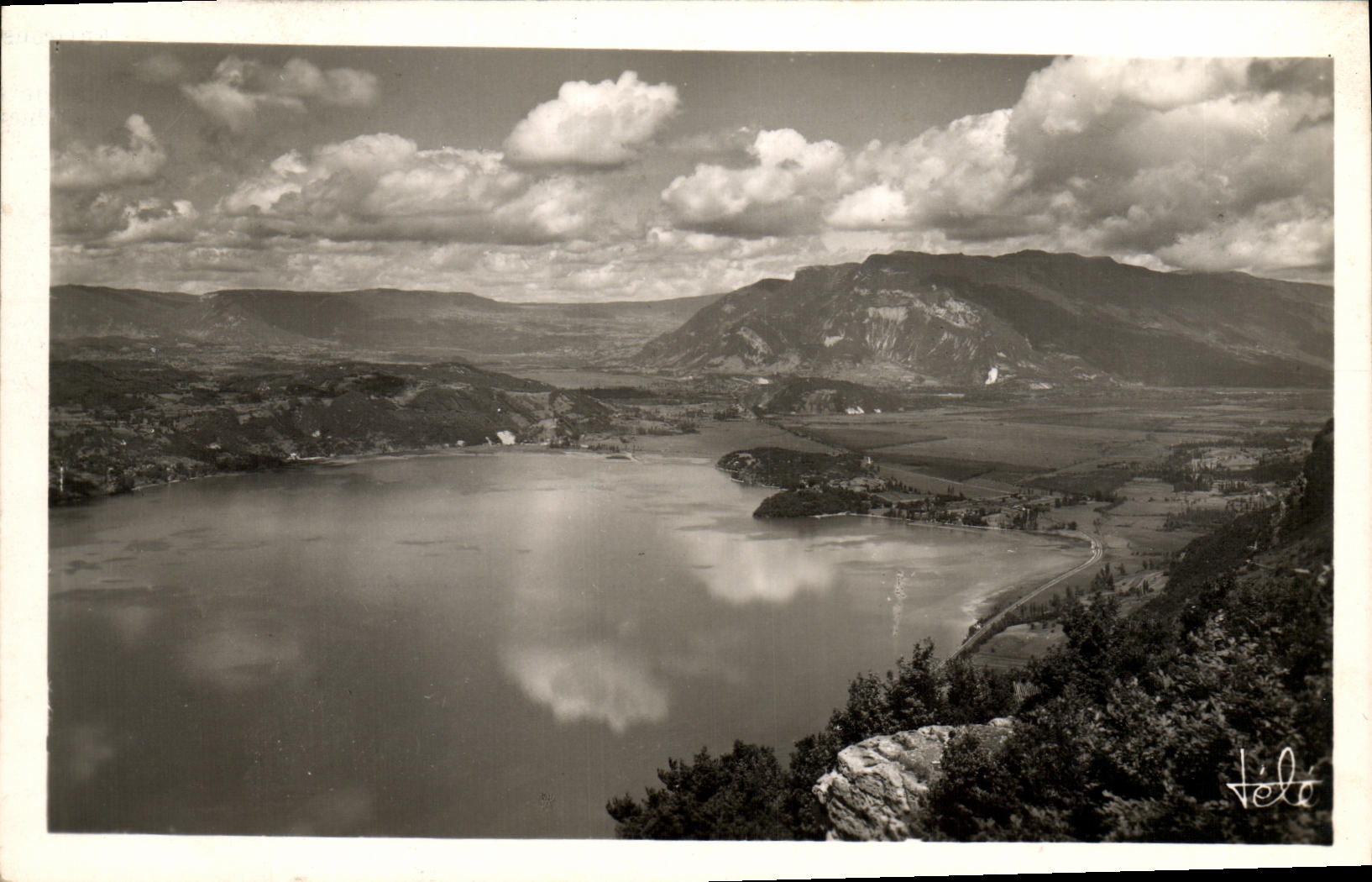 CPA Environs d Aix Les Bains Baie de Chatillon Le grand Colombier 