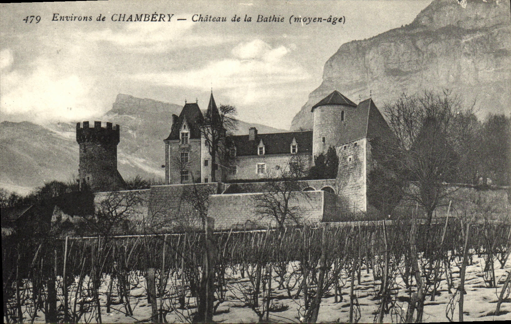 CPA Environs De Chambery Chateau de la Bathie