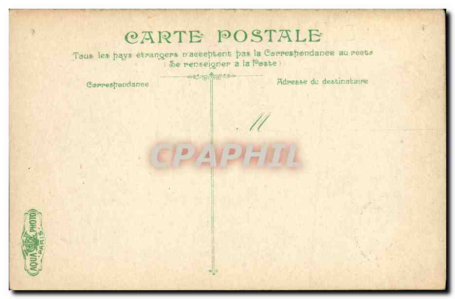 CPA Chambery Les charmettes Salon de JJ Rousseau — Rückseite
