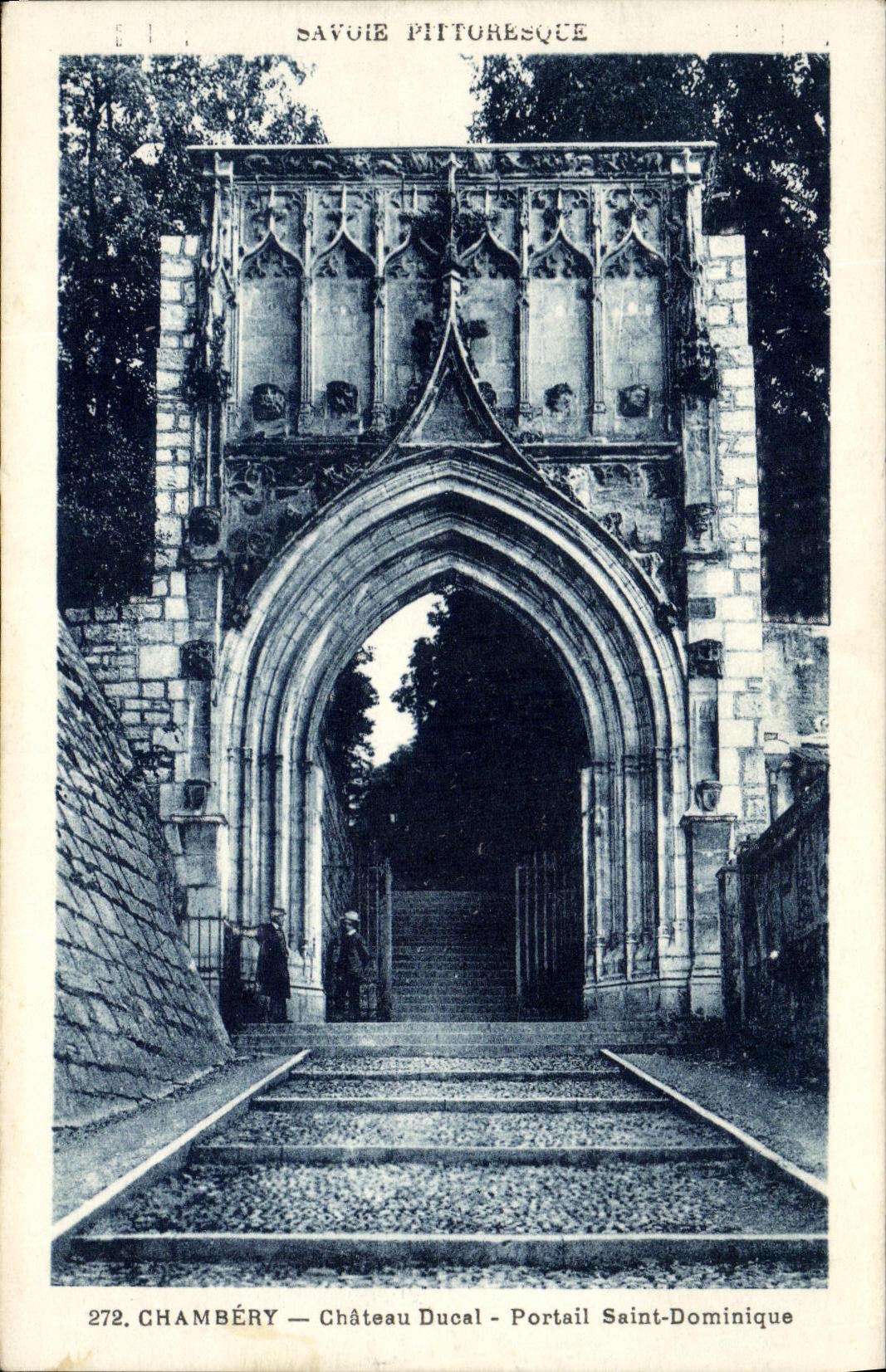 Chambéry — Château Ducal — Portail Saint-Dominique — SAVOIE PITTORÉSOUE