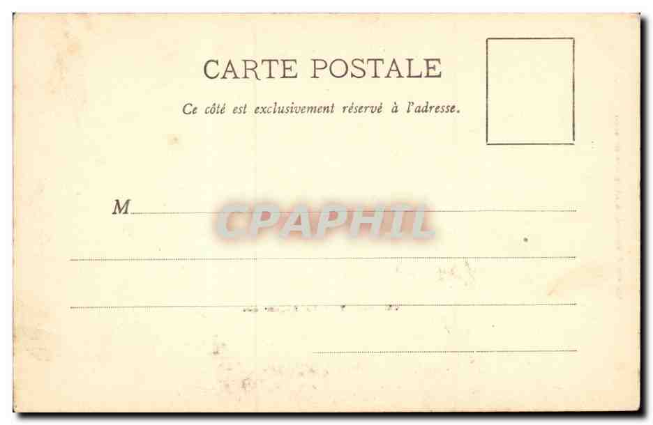 CPA Chambery La Prefecture  — Rückseite