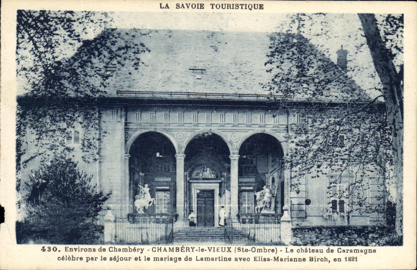 CPA Chambery Environs Le Chateau de Caramagne 