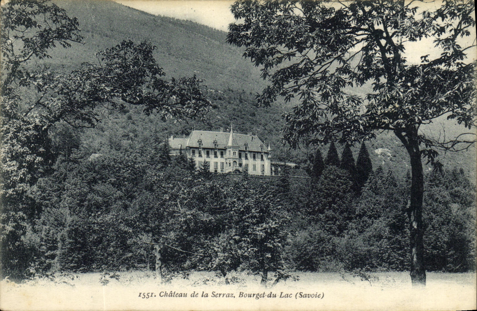 CPA Chateau de la Serraz Bourget du Lac