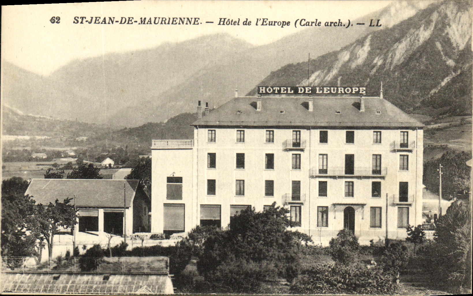 CPA St Jean De Maurienne Hotel de L Europe
