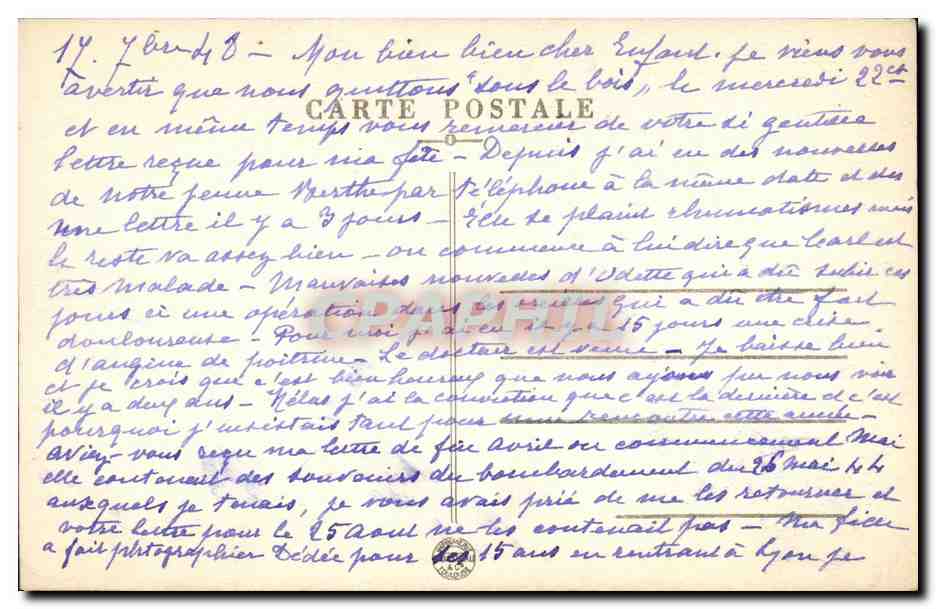 CPA Les Echelles St Pierre d Entremont Tunnnel du Frou — Rückseite