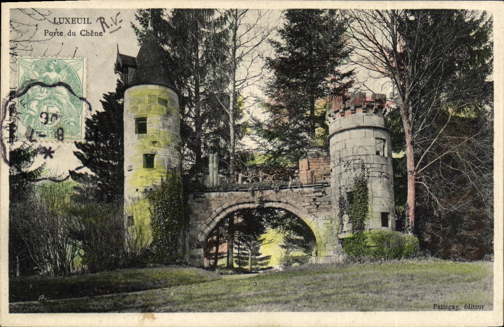 CPA Luxeuil Porte du Chene