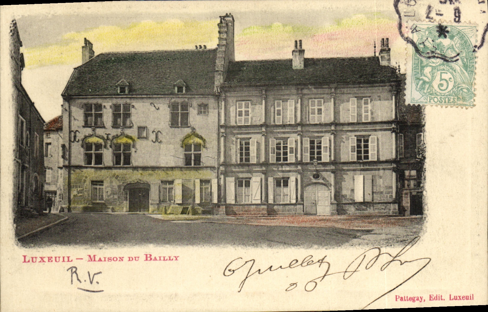 LUXEUIL — MAISON DU BAILLY — Paltegay, Edit. Luxeuil