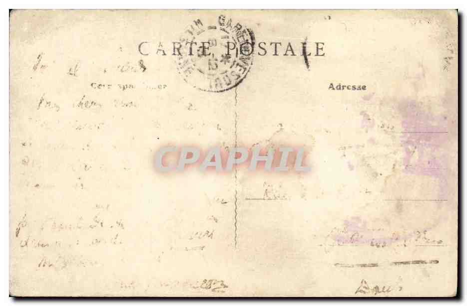 CPA Vesoul Le Sabot et la Motte — Rückseite