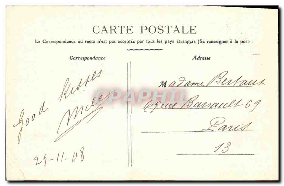 CPA Vesoul Le Sabot et la Motte — Rückseite