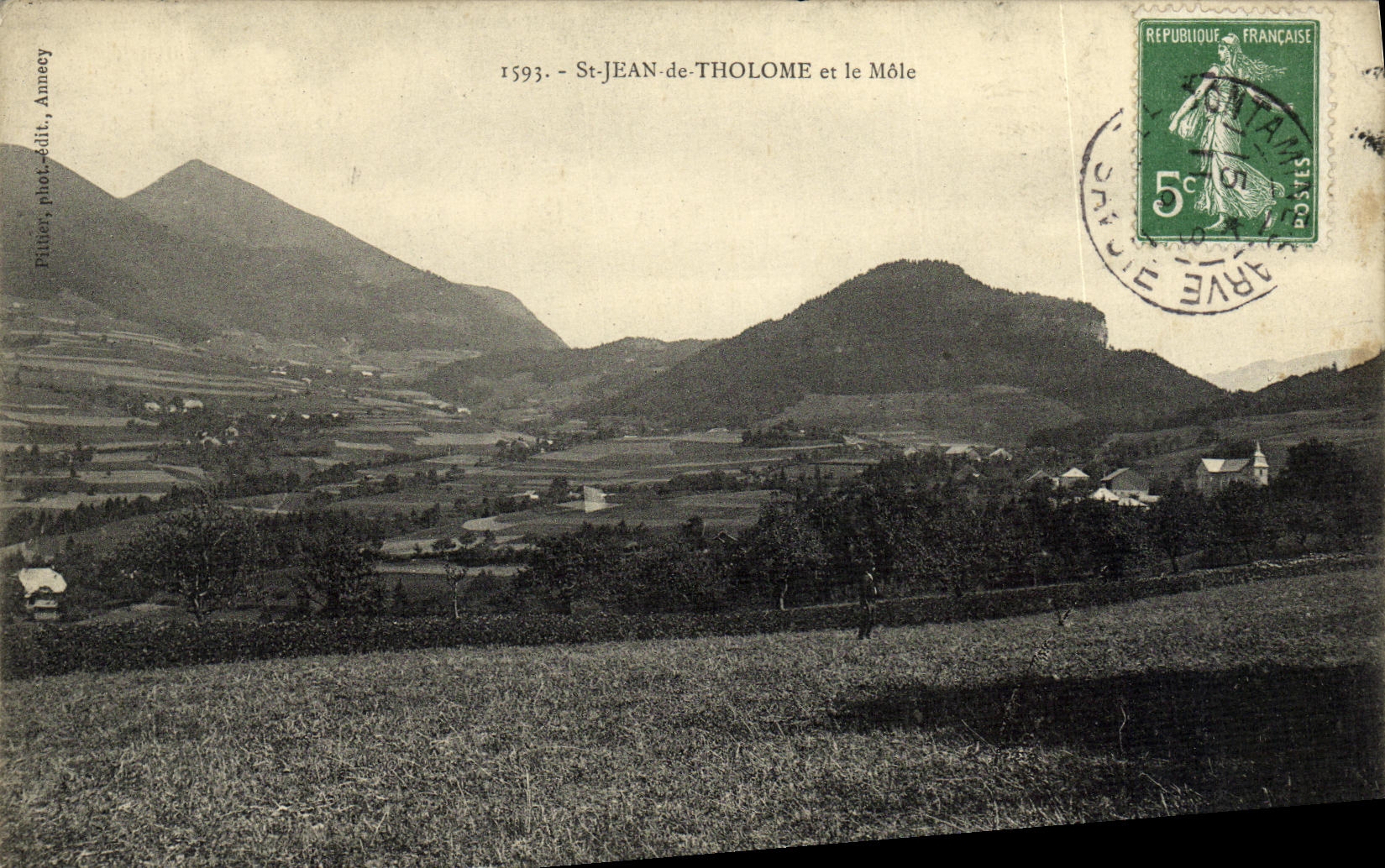 CPA St Jean de Tholome et le Mole