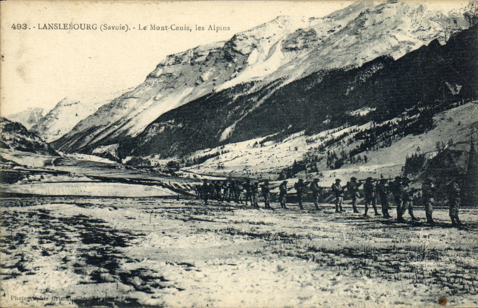 CPA Lanslebourg Le Mont Cenis Les alpins