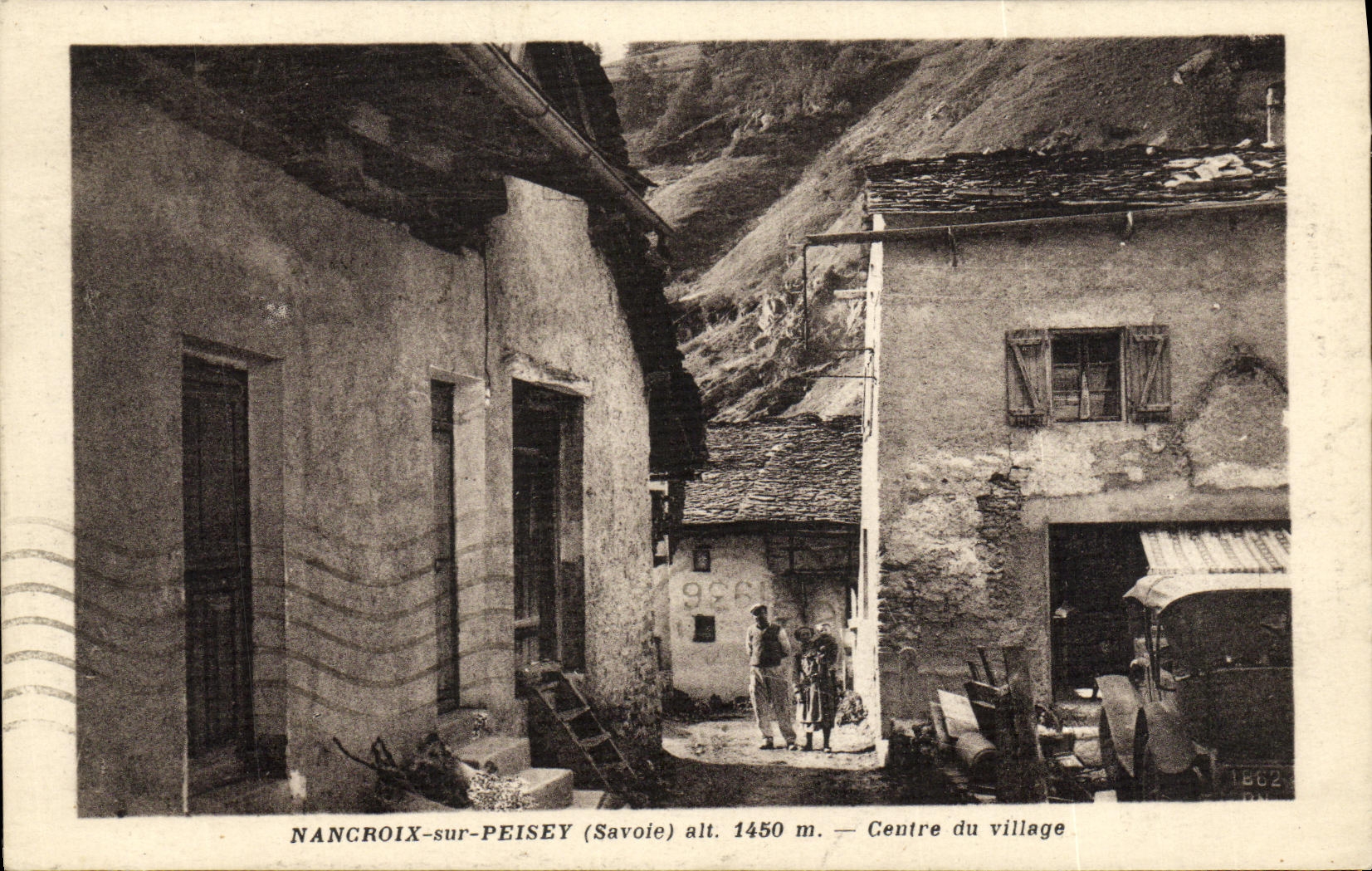 NANCROIX-sur-PEISEY (Savoie) — Mitte des Dorfes — Verlag Chéron, Nr. 88