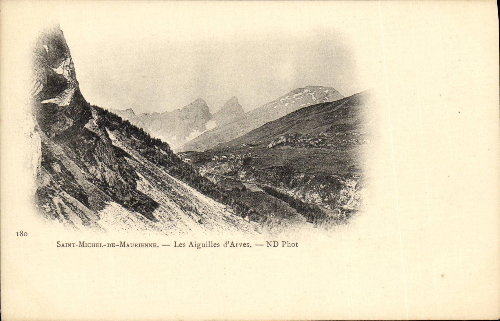 CPA Saint Michel De Maurienne Les aiguilles d Arves 