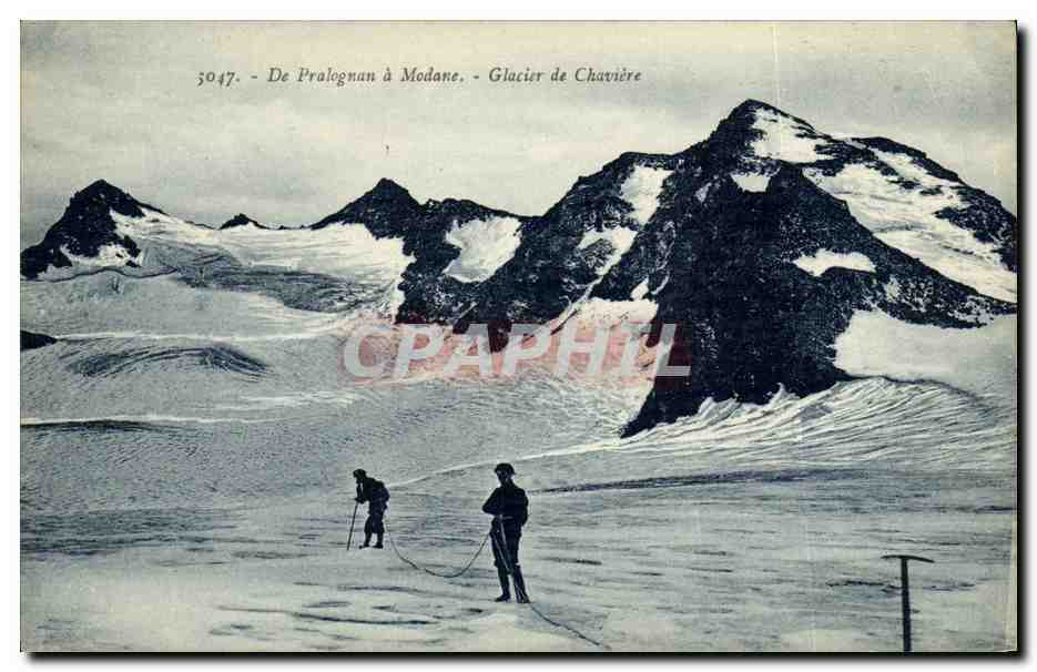 CPA De Pralognan a Modane Glacier de Chaviere alpinisme