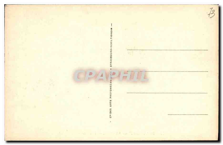CPA Beaufort sur Doron Les Chateaux Chasseurs alpins Militaria — Rückseite