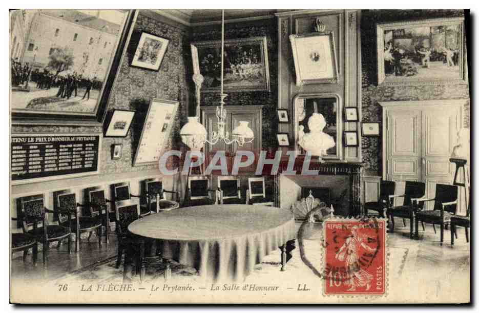 CPA La Fleche Le Prytanee La Salle d Honneur