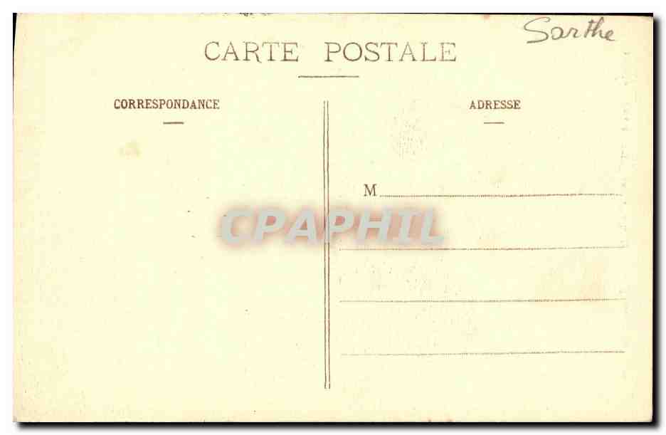 CPA Les Saints de Solesmes La Madeleine au Tombeau du Christ — Rückseite
