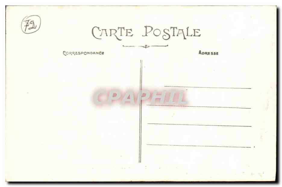 CPA Abbaye de Solesmes Tombeau du Christ David et Isaie — Rückseite