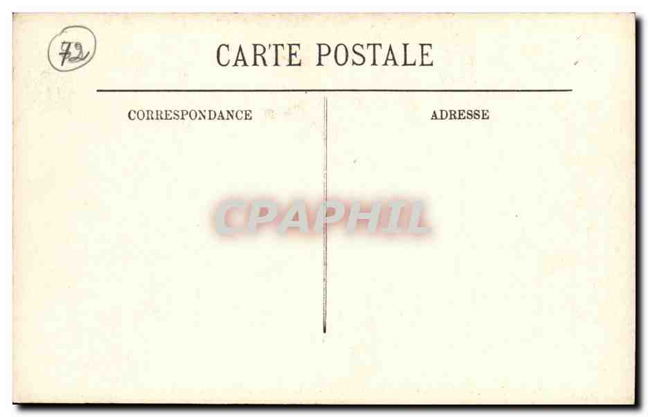 CPA Solesmes Interieur de la Chapelle Nd la Belle La Pamoison  — Rückseite