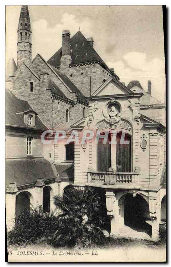 CPA Solesmes Le Scriptorium