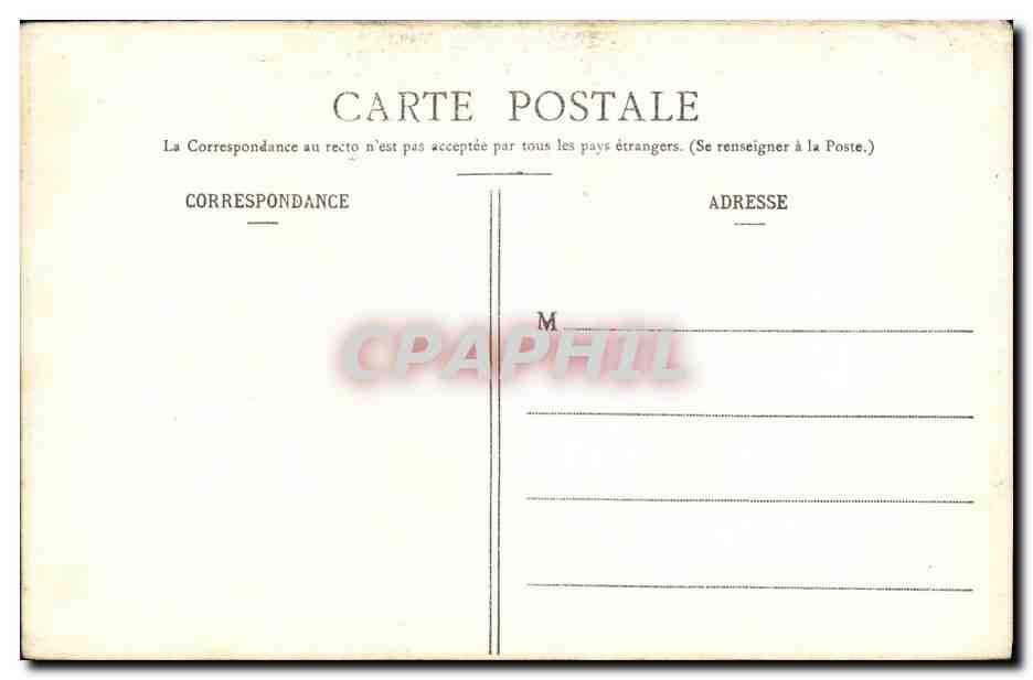 CPA Solesmes Les Saints Notre Dame la belle La pamoison — Verso