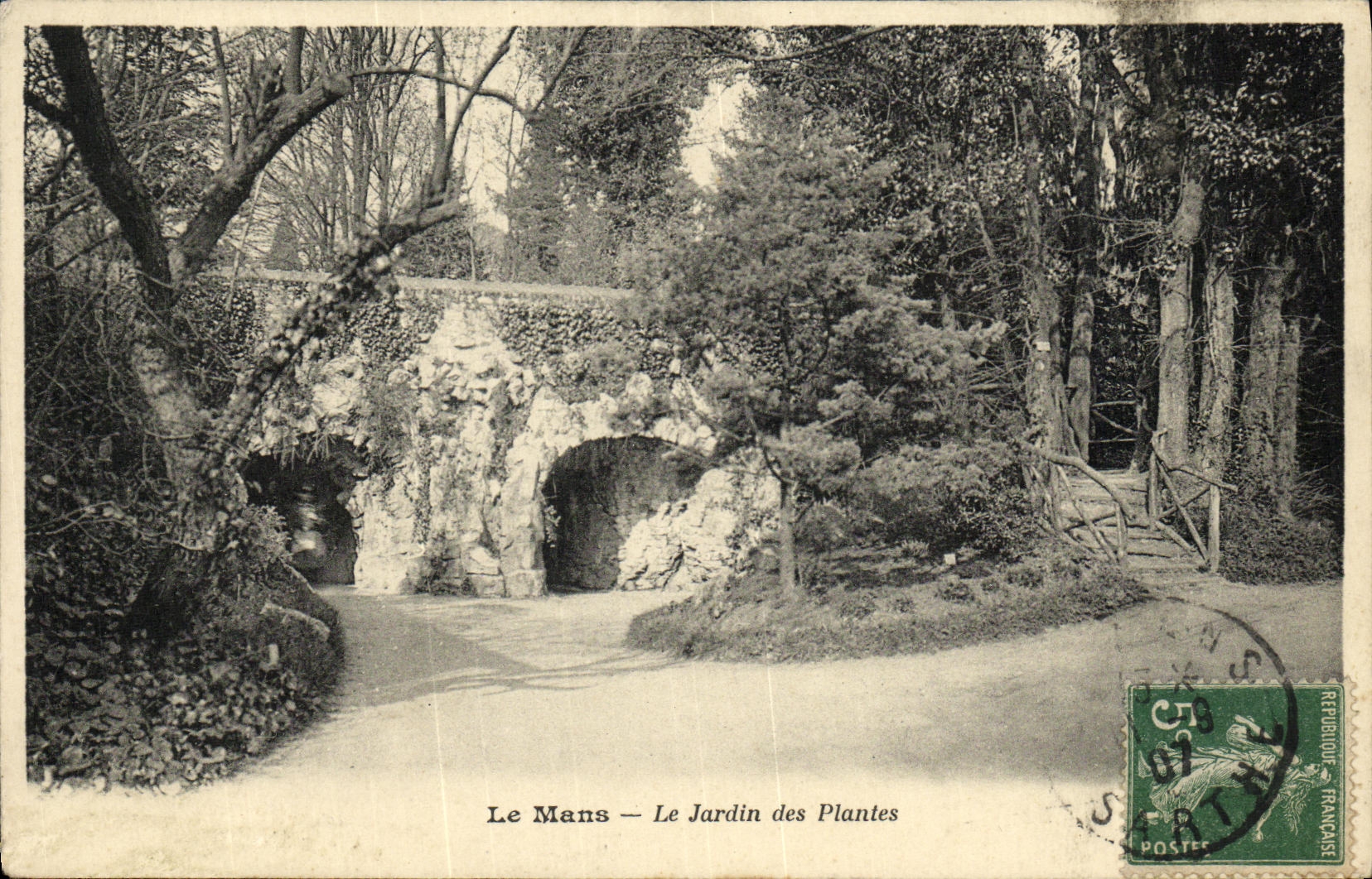 Le Mans — Le Jardin des Plantes — Éditeur non identifié, n° de série non visible