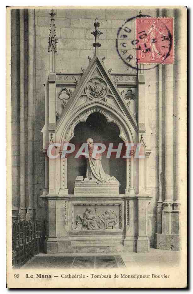 Le Mans — Cathédrale — Tombeau de Monseigneur Bouvivier