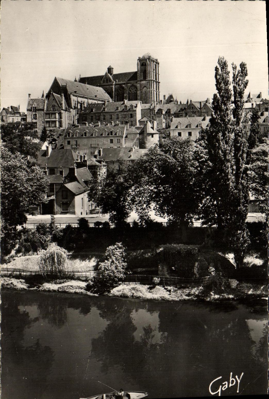 Le Mans (Sarthe) — La Sarthe et la Cathédrale — Éditions Gaby