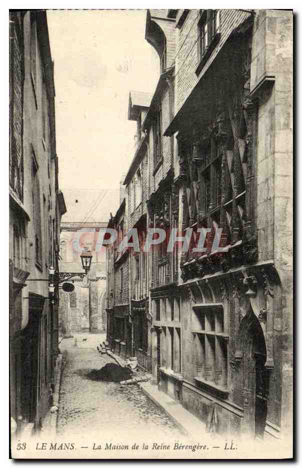 Le Mans — La Maison de la Reine Bérengère — LL: 53