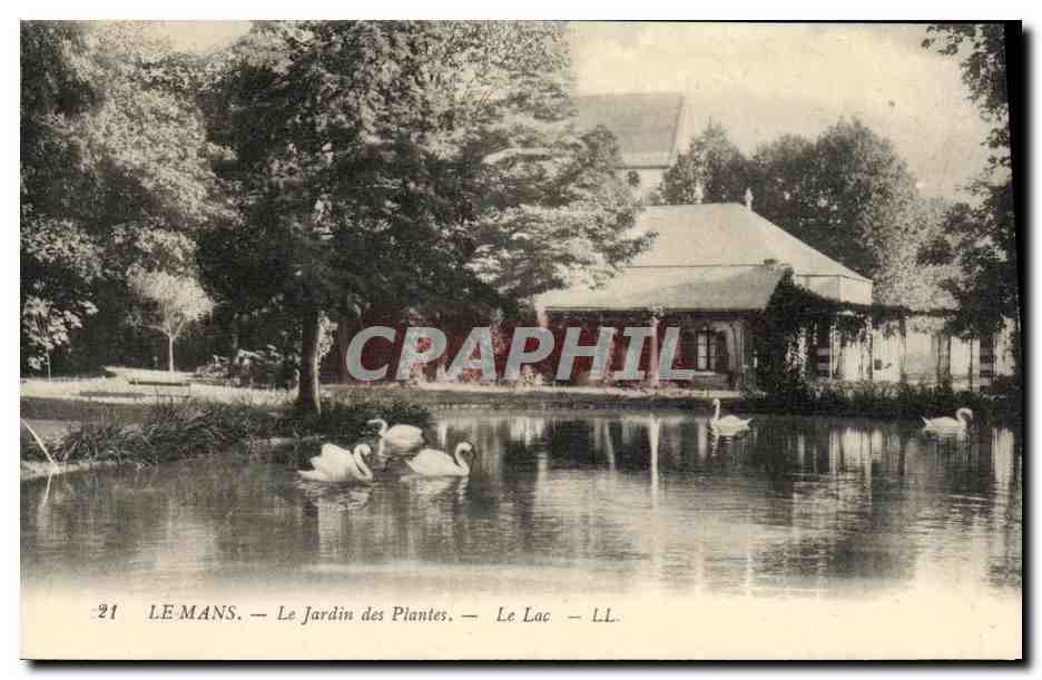 Le Mans — Le Jardin des Plantes — Le Lac — LL