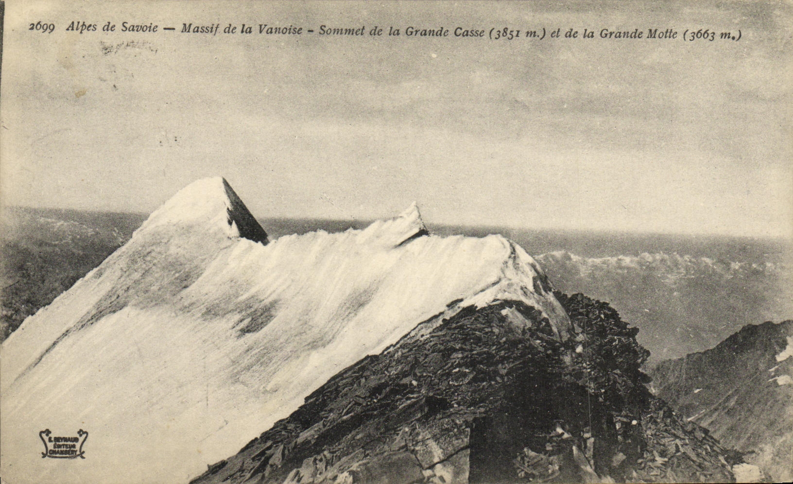 CPA Massif de la Vanoise Sommet d ela grande Casse et de la grande Motte