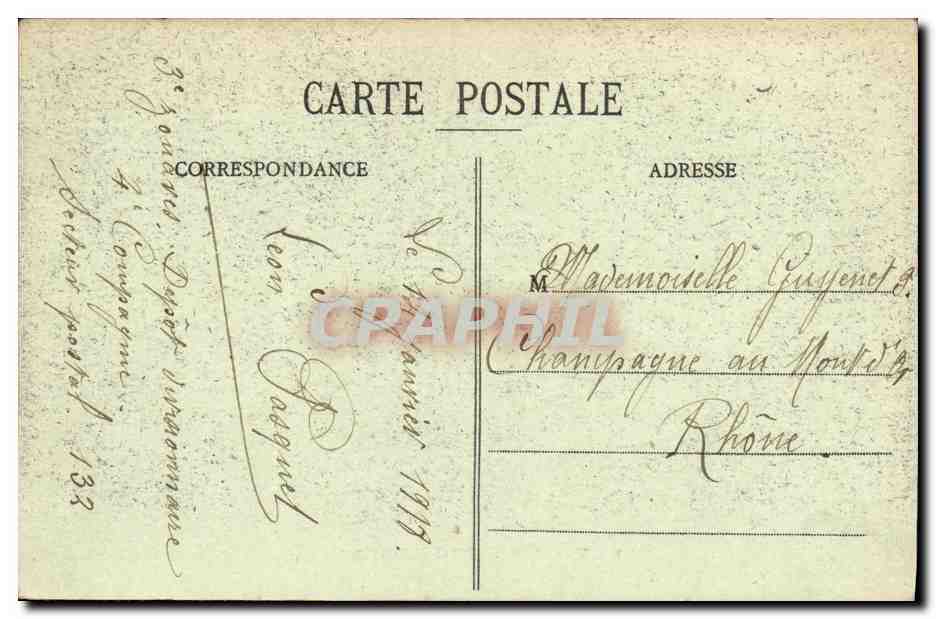 CPA Les Vosges Pittoresques Vallee de la Vologne Les Perles de la Vologne — Rückseite